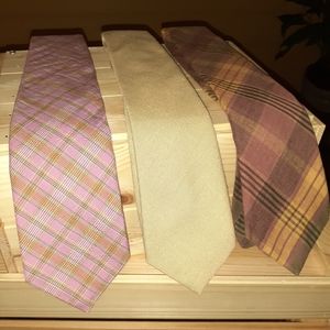 Vintage linen tie set